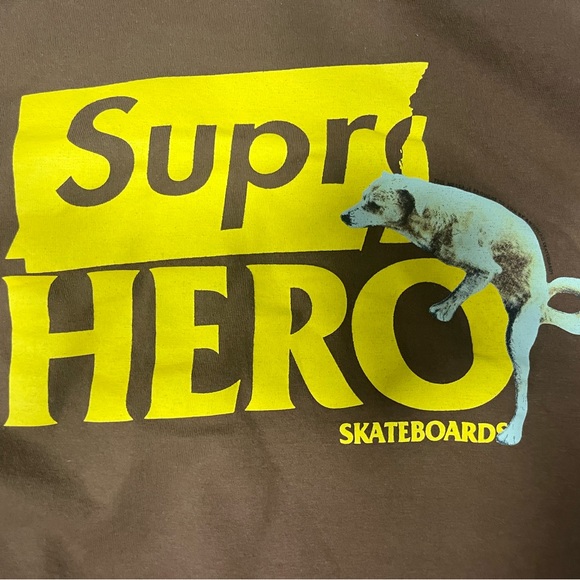 Supreme x AntiHero t shirt size:M - Picture 3 of 4